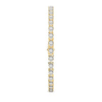 4.26 Carat 14K Gold Blush Pear Symphony Bracelet