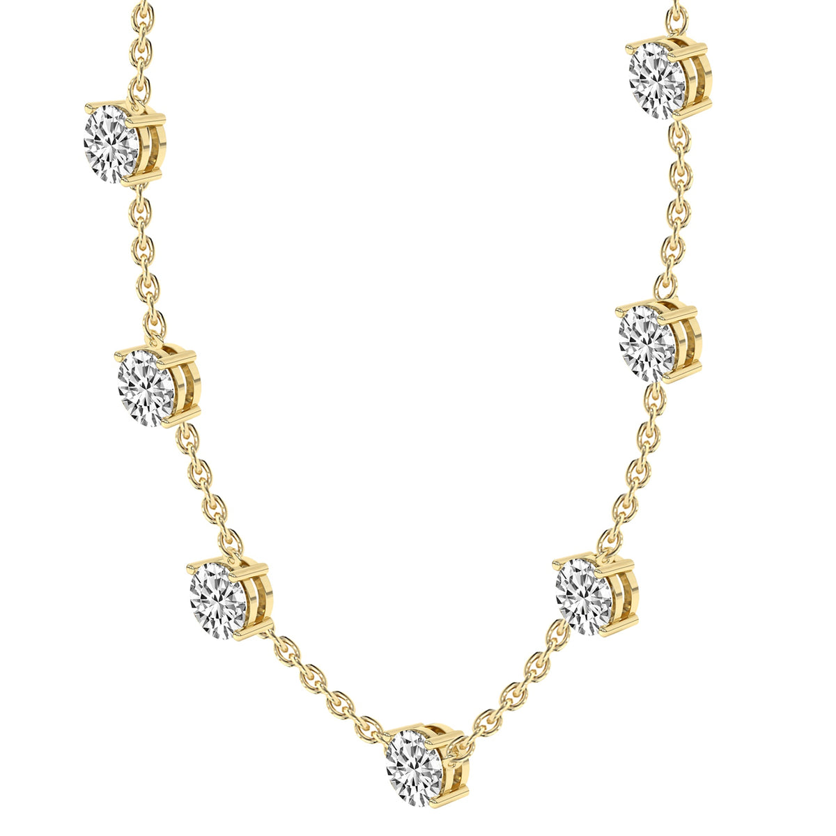 2.10 Carat Diamond Fashion Necklace 14K