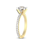5.47 Carat 14K Gold Solitaire Ring (10)