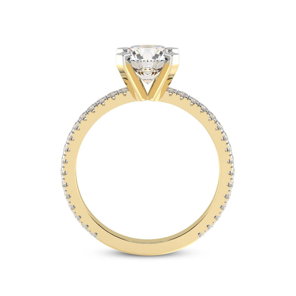 5.47 Carat 14K Gold Solitaire Ring (10)