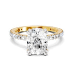 Regal Cushion Solitaire Diamond Ring