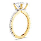 Regal Cushion Solitaire Diamond Ring