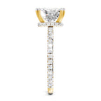 Regal Cushion Solitaire Diamond Ring
