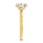 Celestial Oval Solitaire Diamond Ring