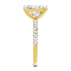 Resplendent Radiant-Cut Solitaire Diamond Ring