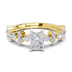Elegant Emerald-Cut Solitaire Diamond Ring