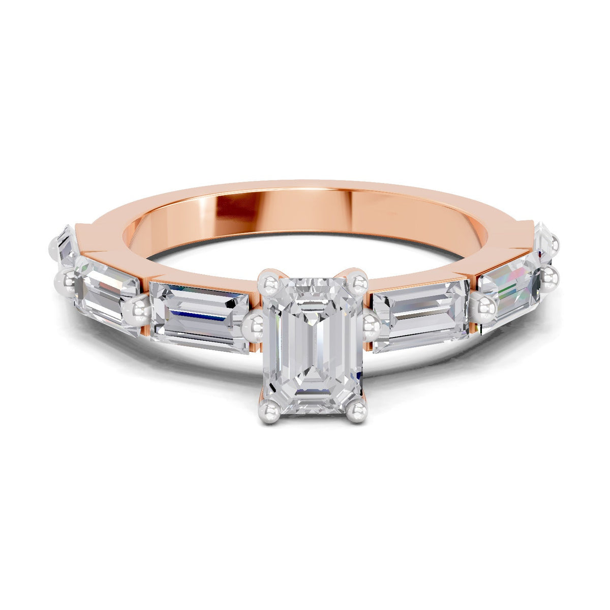 Iconic Emerald-Cut Solitaire Diamond Ring