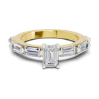 Iconic Emerald-Cut Solitaire Diamond Ring