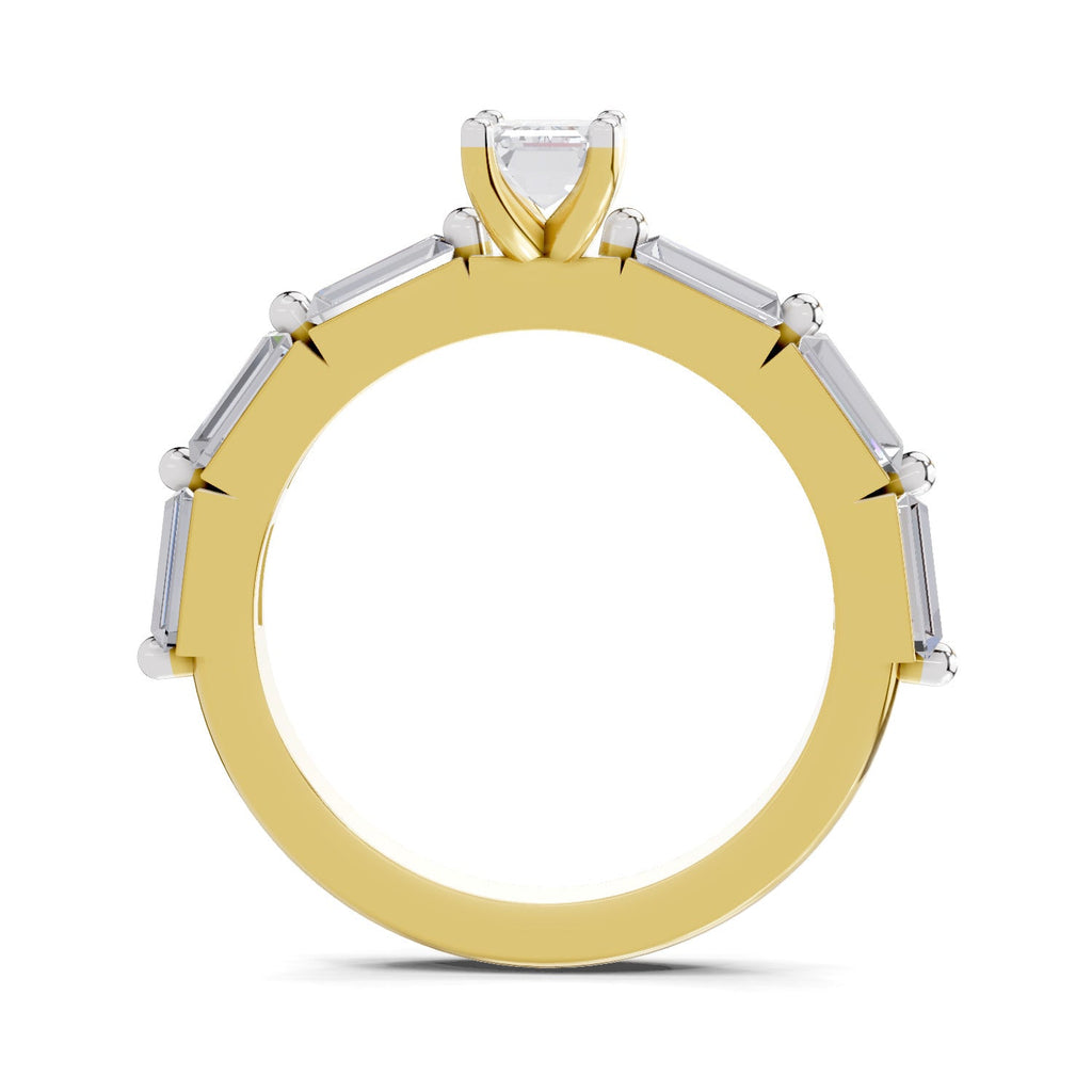Iconic Emerald-Cut Solitaire Diamond Ring