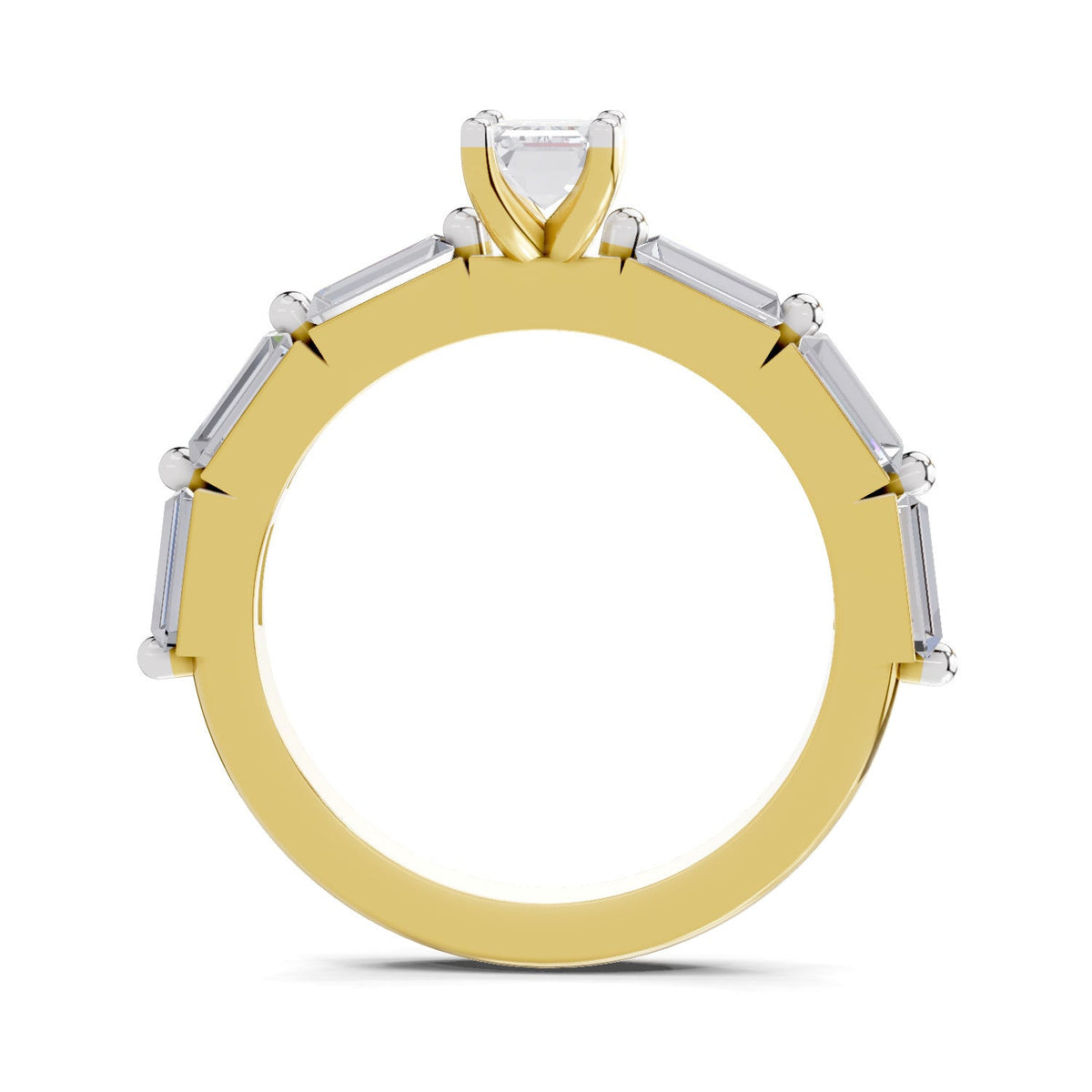 Iconic Emerald-Cut Solitaire Diamond Ring