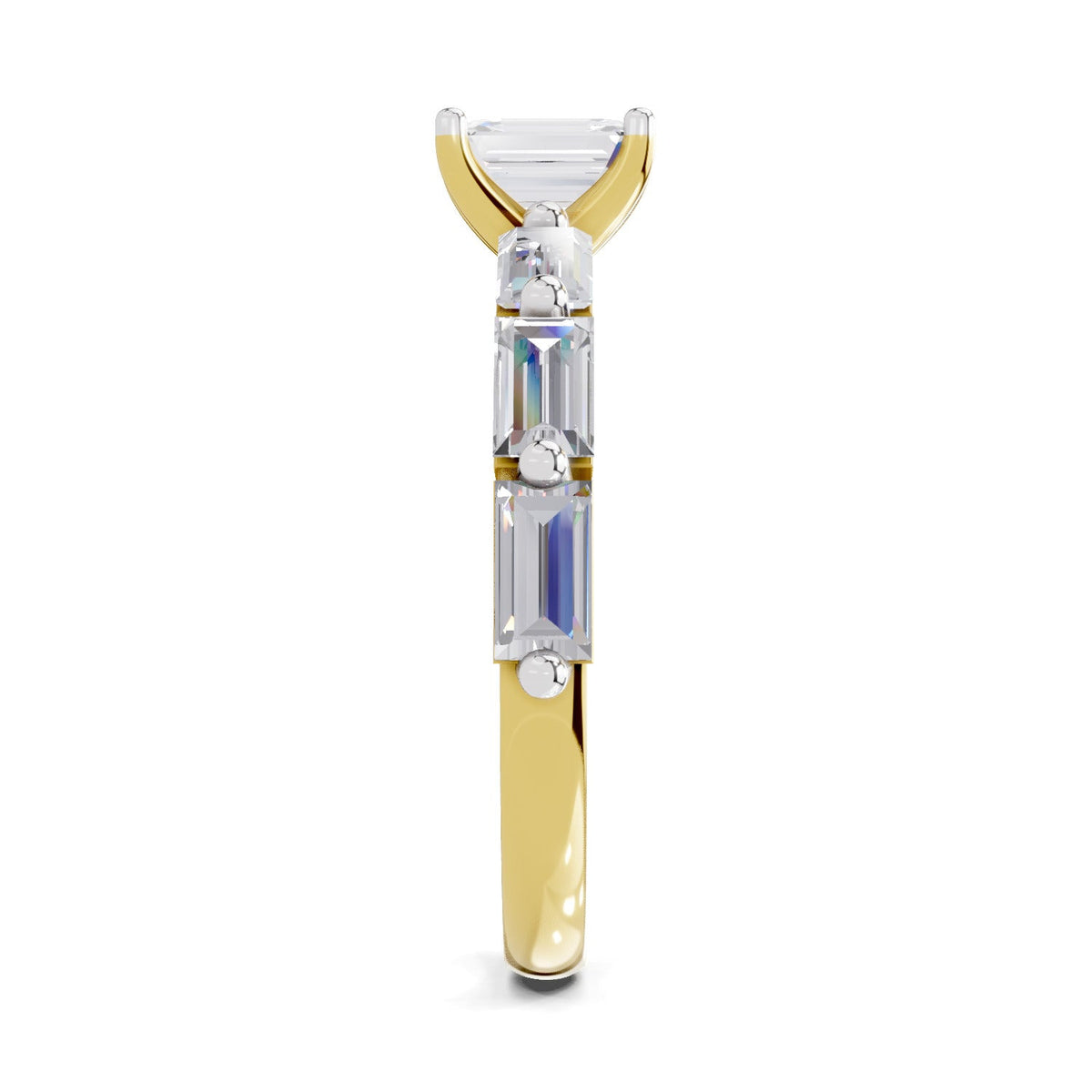 Iconic Emerald-Cut Solitaire Diamond Ring