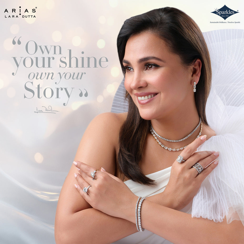 Arias by Lara Dutta Classic Emerald-Cut Diamond Ring