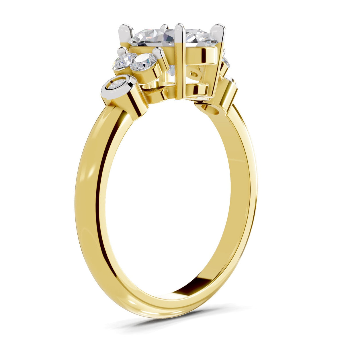 Dazzling Oval Solitaire Diamond Ring
