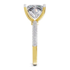 Majestic Princess-Cut Solitaire Diamond Ring