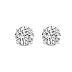 6.72 Carat 14K Gold Timeless Solitaire Stud Earring
