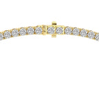 25.91 Carat 14K Gold Eterna Glow Tennis Necklace