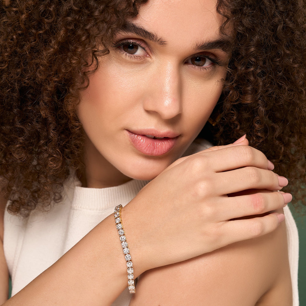 5.35 Carat P950K Lumina Classic Bracelet
