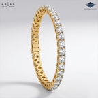 Arias by Lara Dutta Graceful Round Tennis Diamond Bracelet