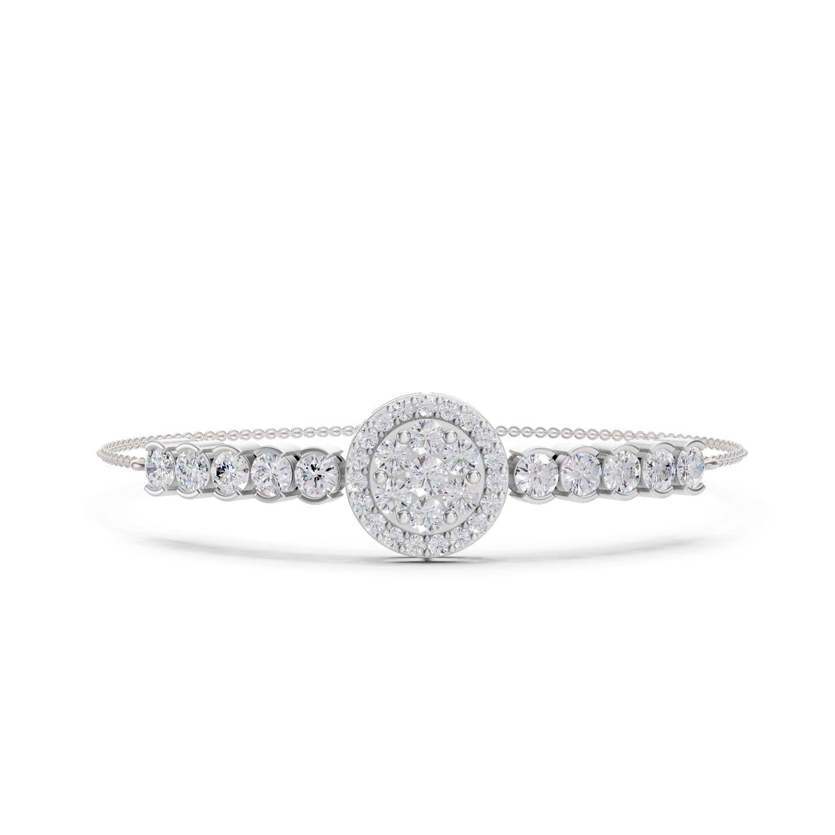 Glistening Diamond Bracelet