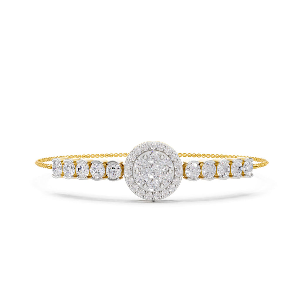 2.45 Carat Fashion Bracelet 14K