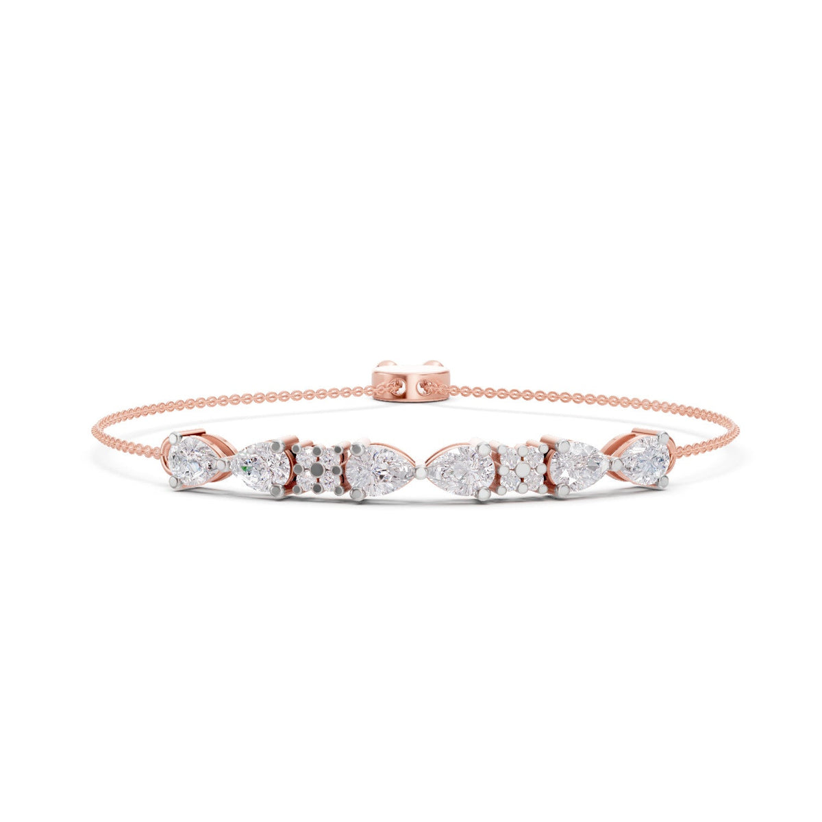 Dreamy Pear Diamond Bracelet