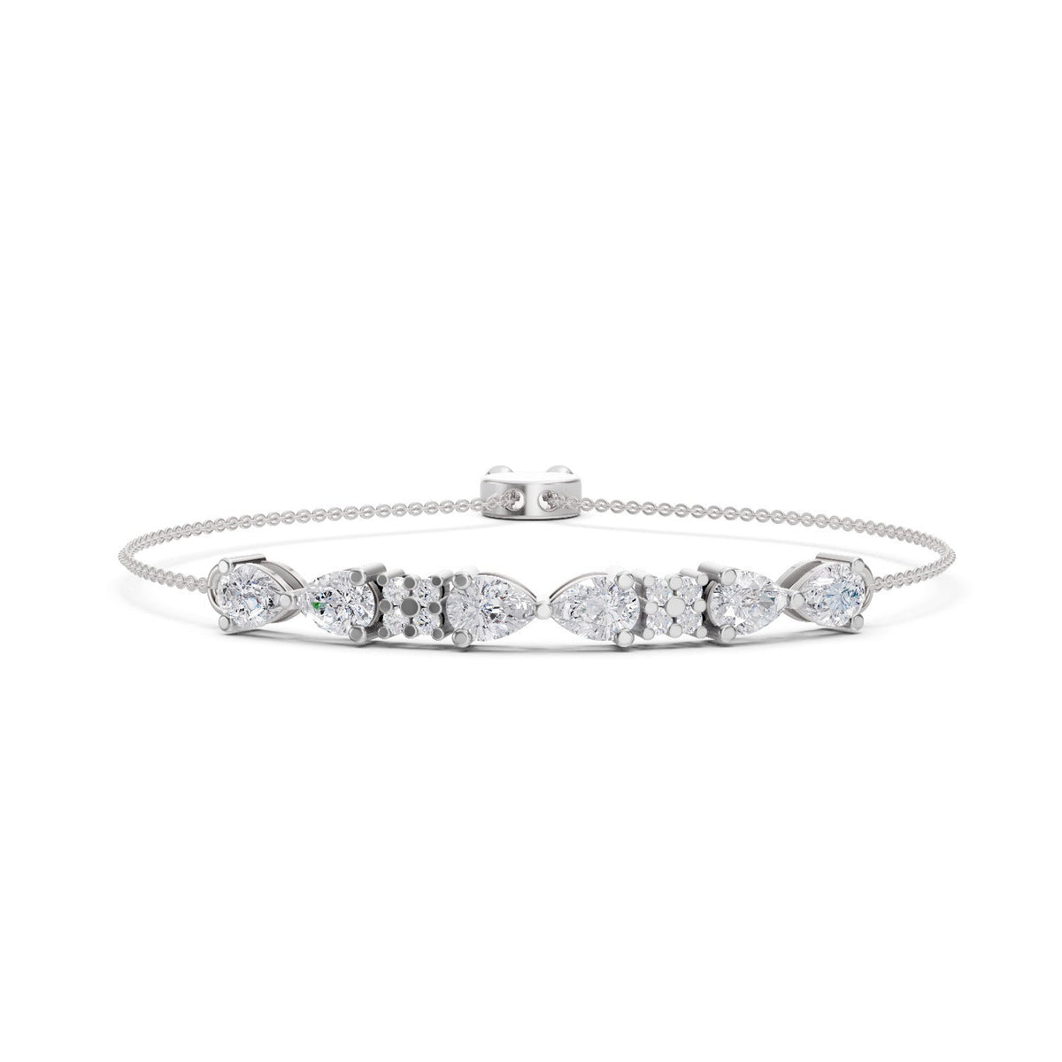 Dreamy Pear Diamond Bracelet