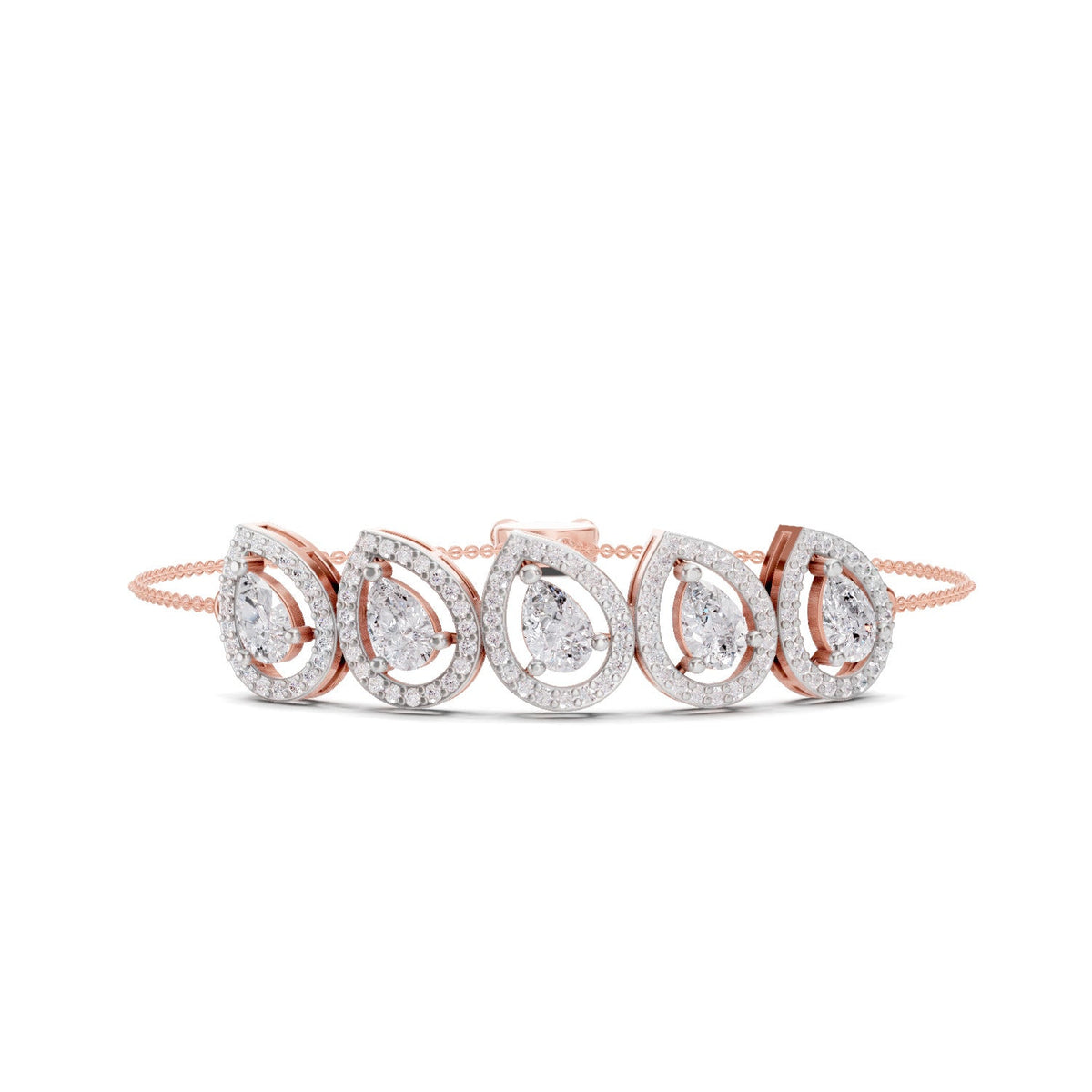 Celestial Pear Diamond Bracelet