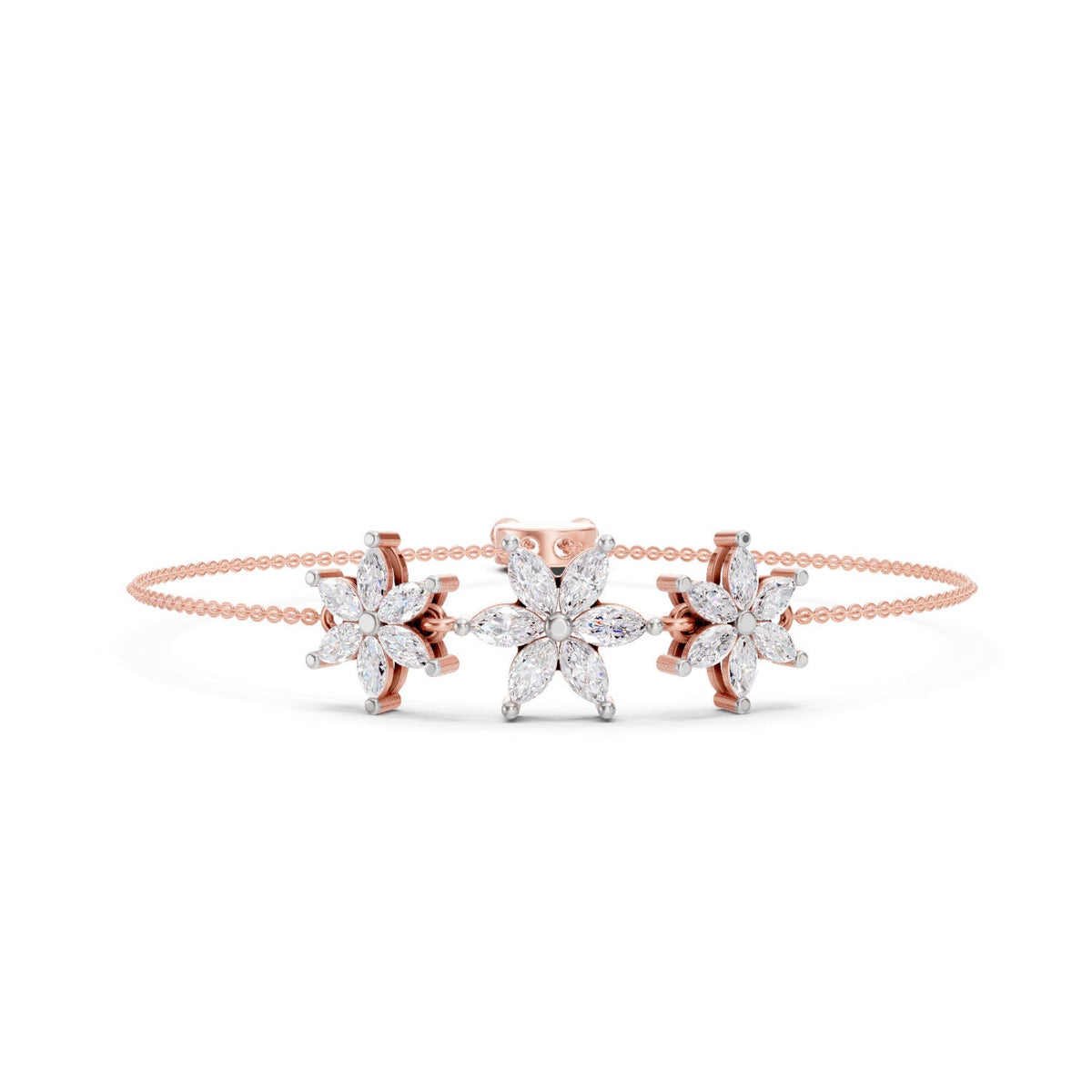 Majestic Marquise Diamond Bracelet