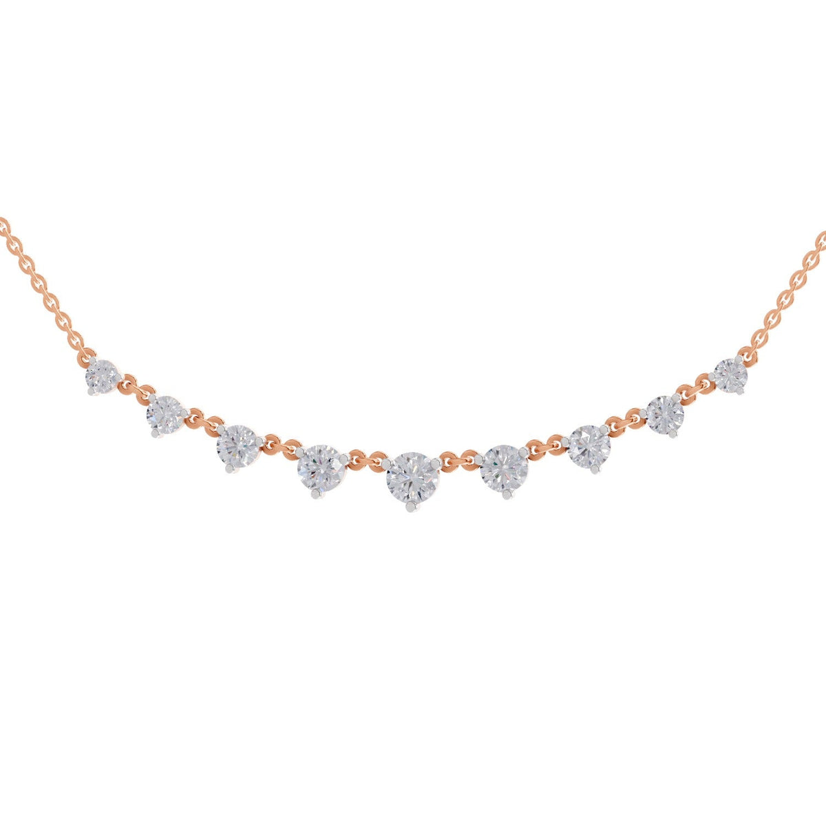 Sparkling Diamond Necklace