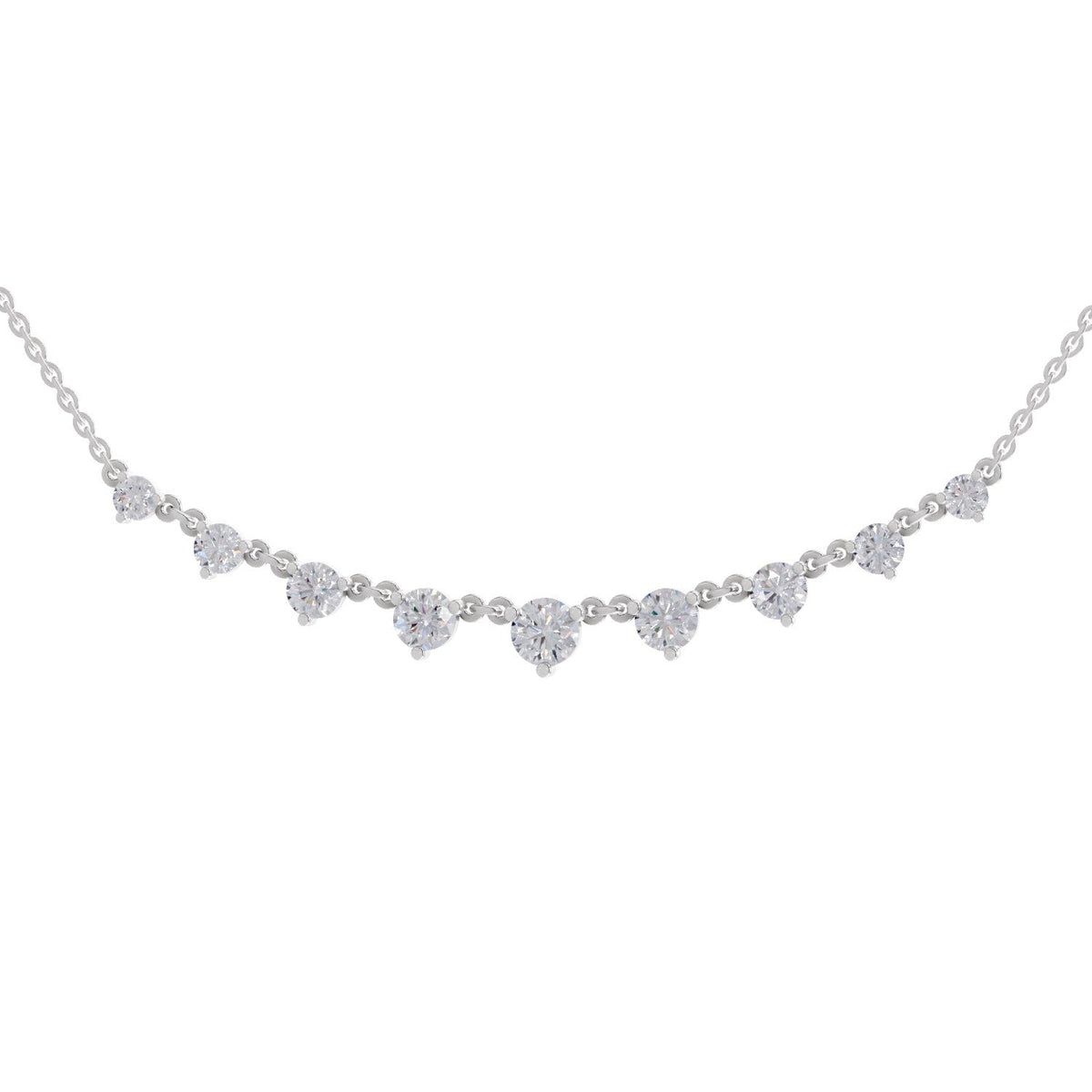 Sparkling Diamond Necklace