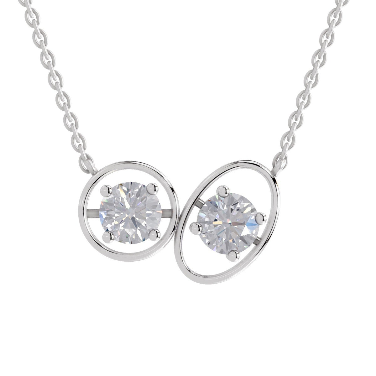 Pristine Eternal Diamond Necklace