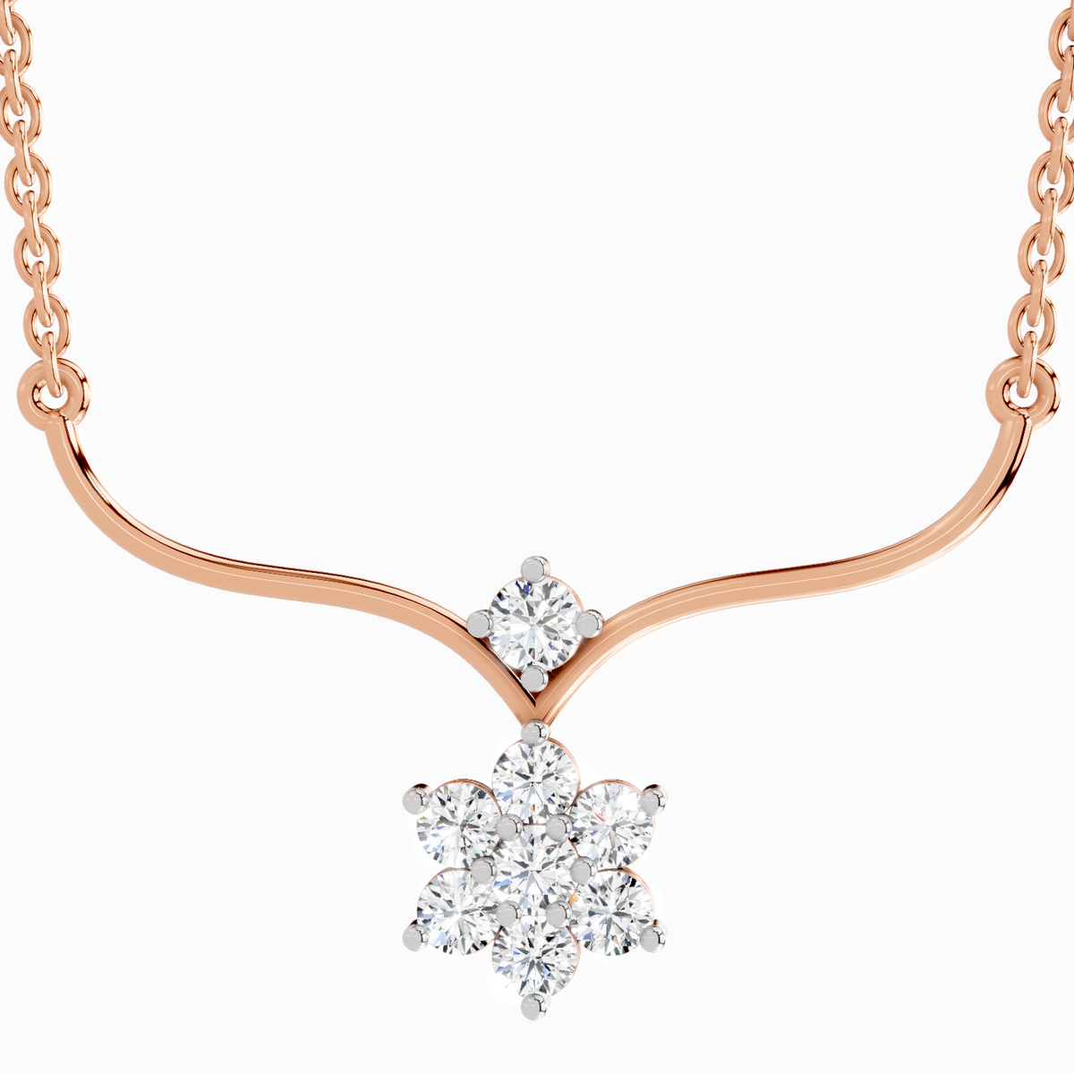 Eternal Floral Diamond Necklace