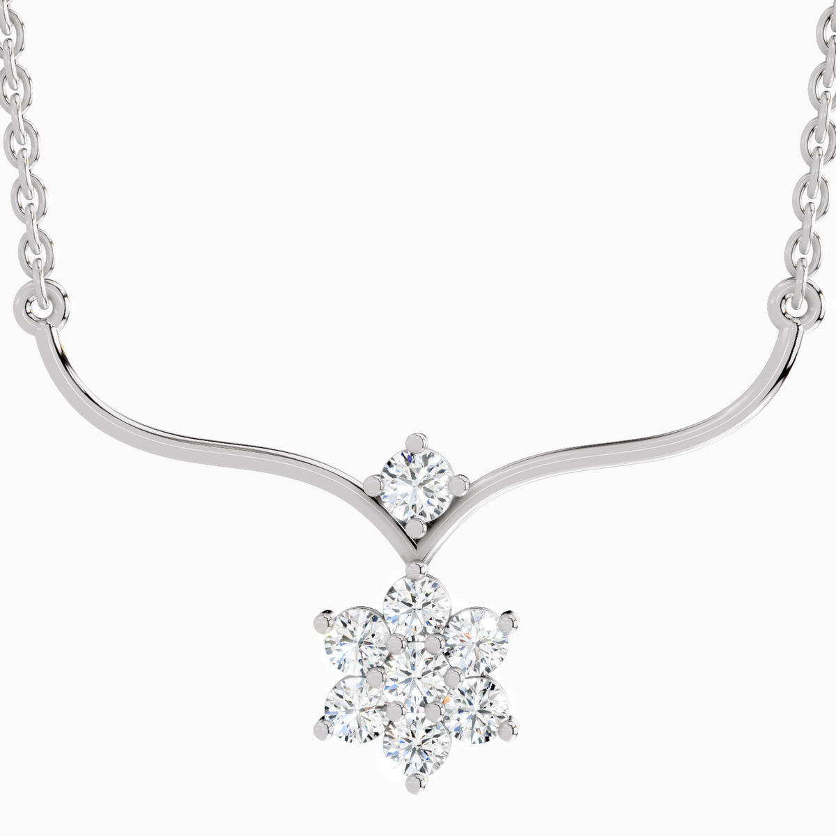 Eternal Floral Diamond Necklace