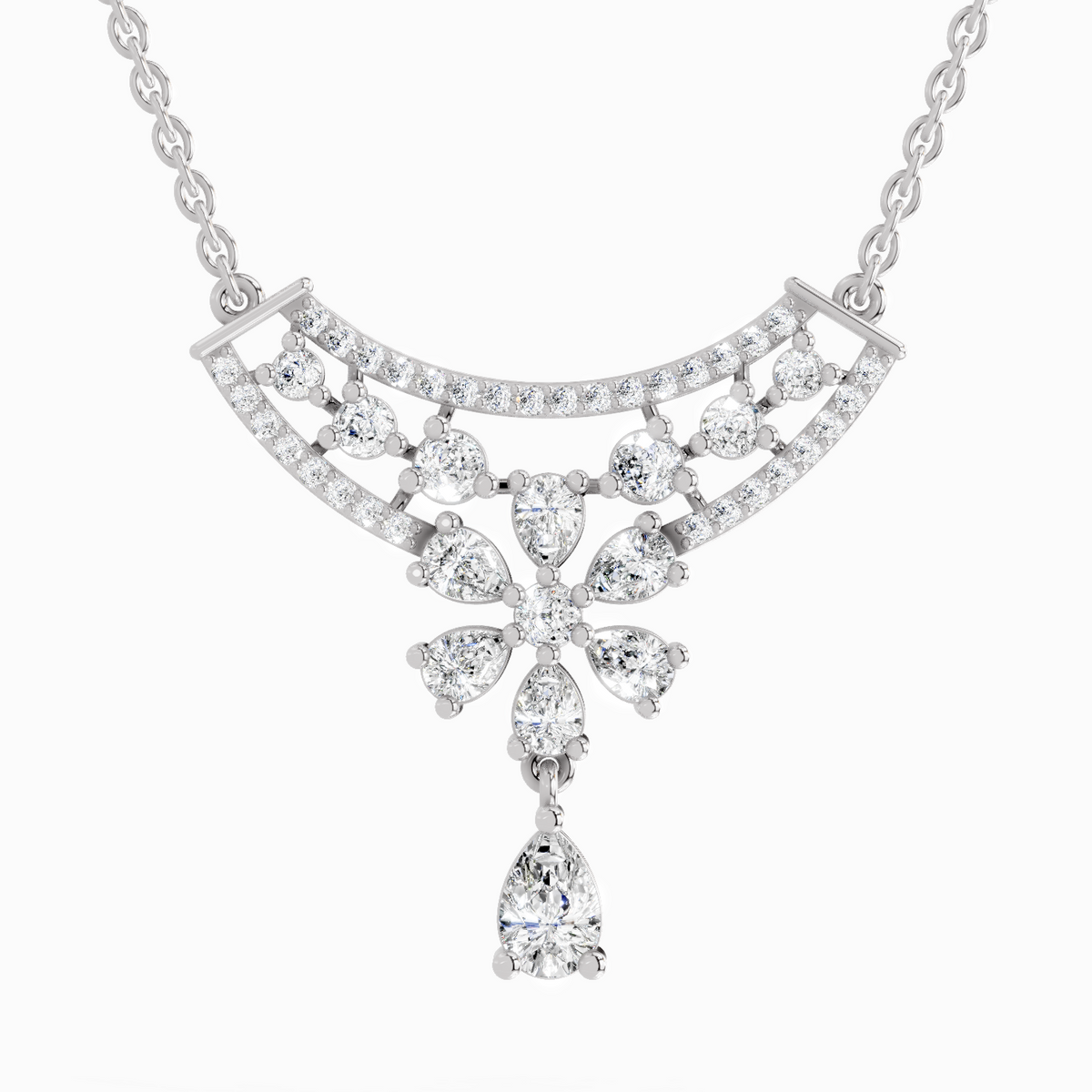 Graceful Diamond Necklace
