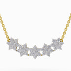 1.82 Carat Daisy Dreams Diamond Pendant Necklace 14K