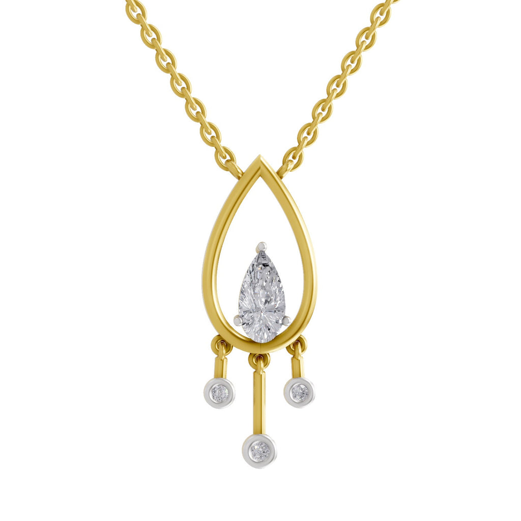 1.01 Carat Pear Shaped 14K