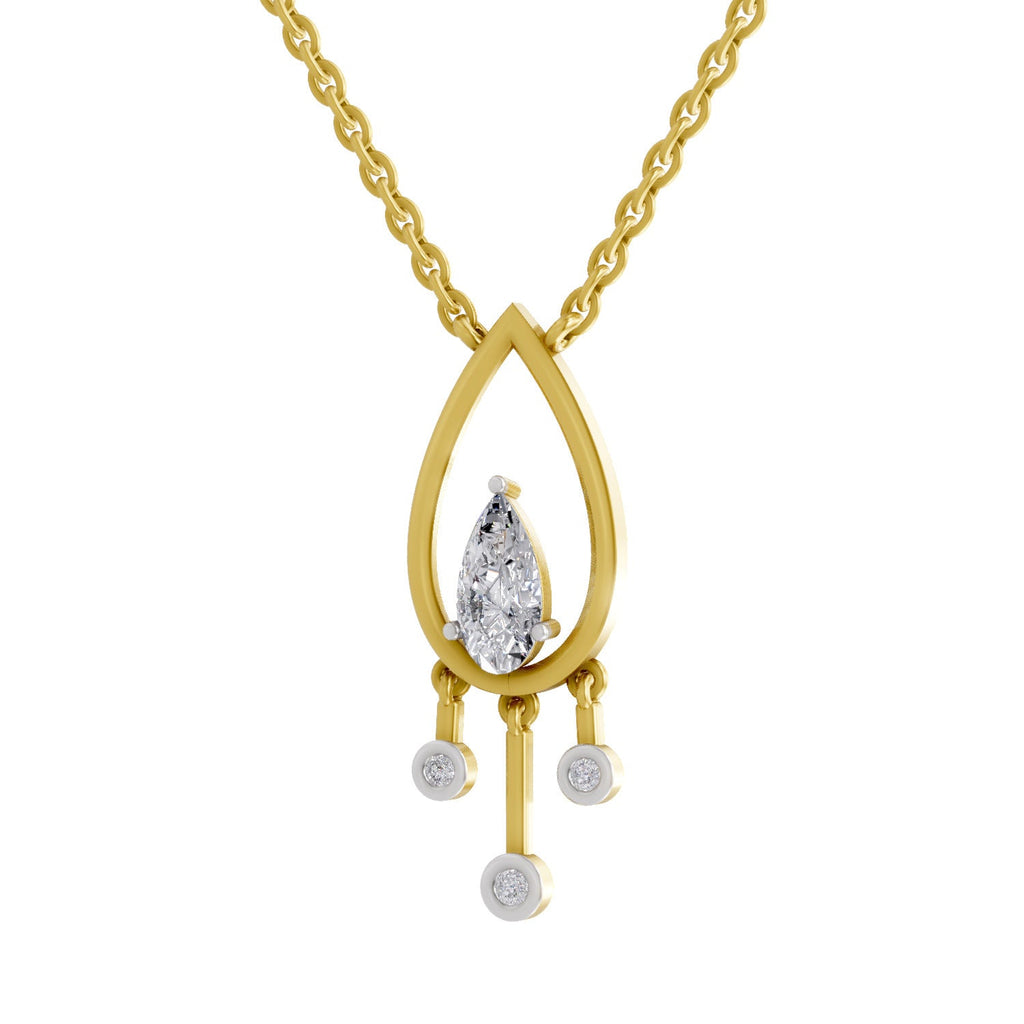 1.01 Carat Pear Shaped 14K