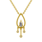 1.01 Carat Pear Shaped 14K
