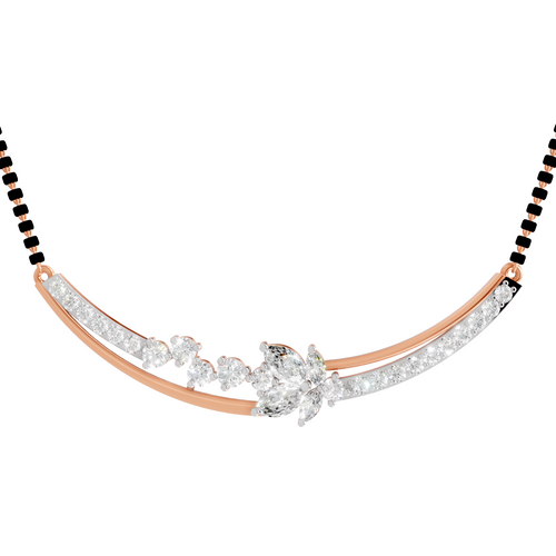 Lab Grown Diamond 1.32 Carat Eternal Wave Marquise Tanmaniya 14KY