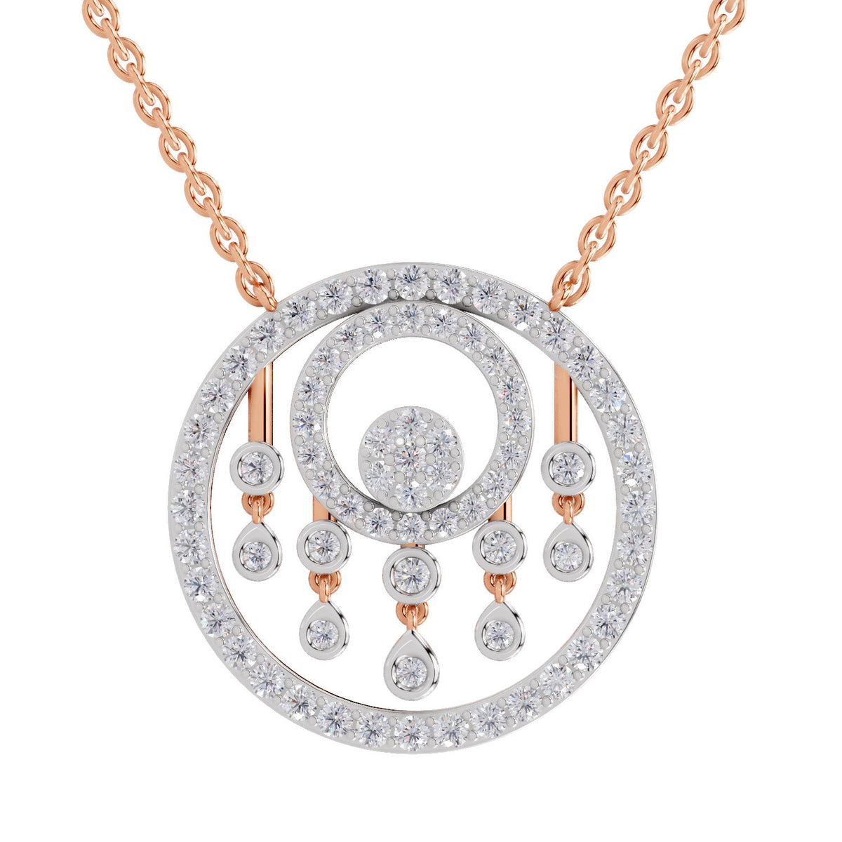 Shimmering Diamond Necklace