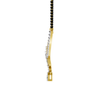 1.66 Carat Diamond Curved Cluster Pendant Pendant Necklace 14K
