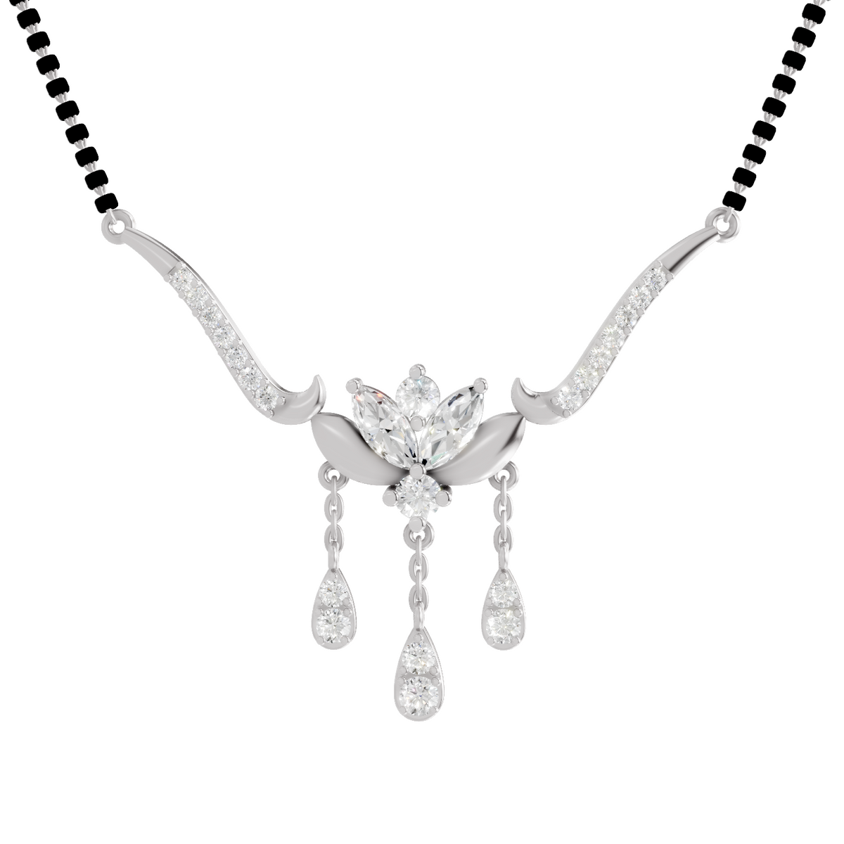 Opulent Marquise Diamond Mangalsutra