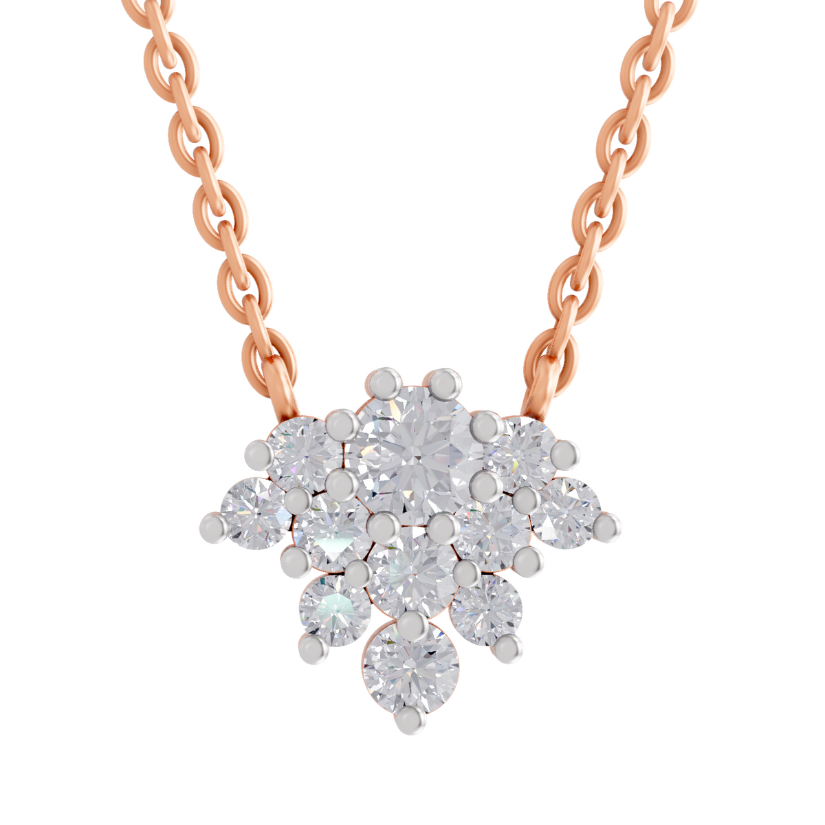 Sublime Bloom Diamond Necklace