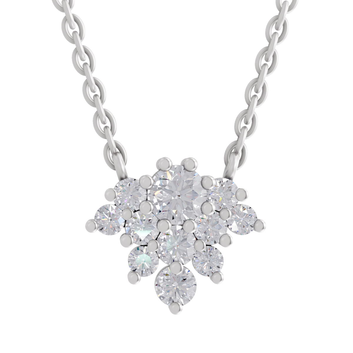 Sublime Bloom Diamond Necklace