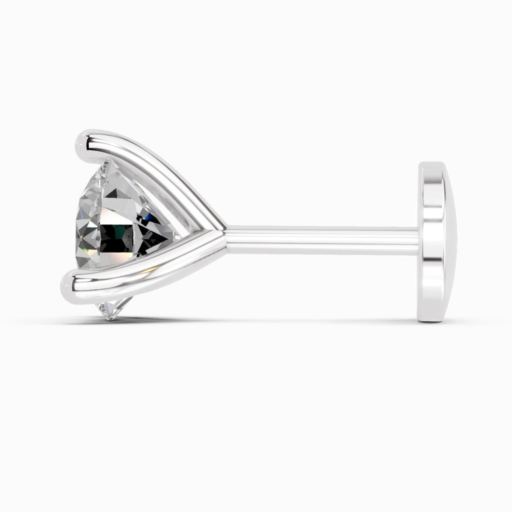 Iconic Solitaire Diamond Nose Pin