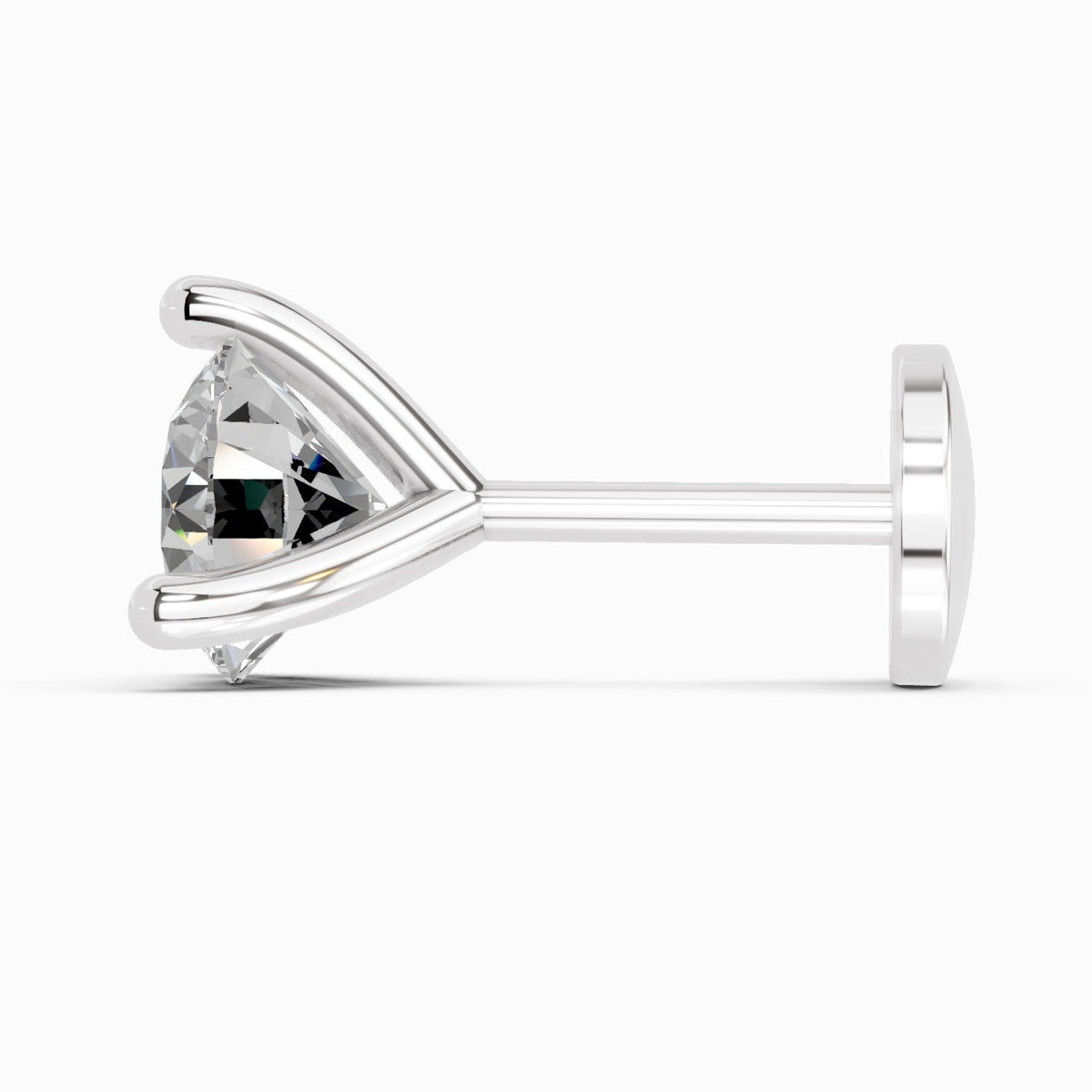 Iconic Solitaire Diamond Nose Pin