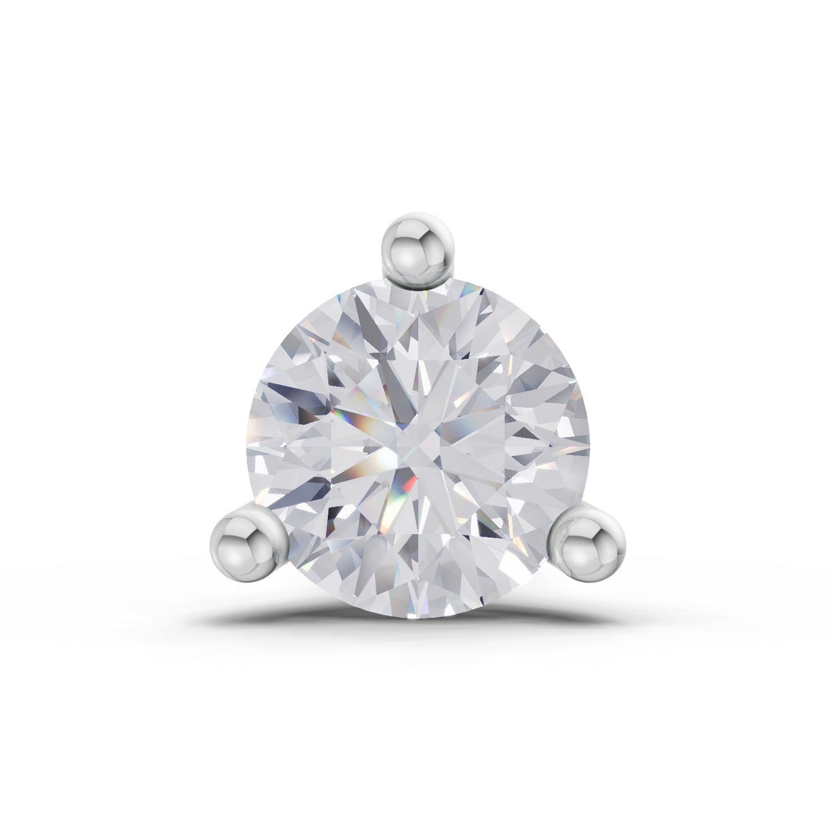 Iconic Solitaire Diamond Nose Pin