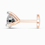Dazzling Solitaire Diamond Nose Pin