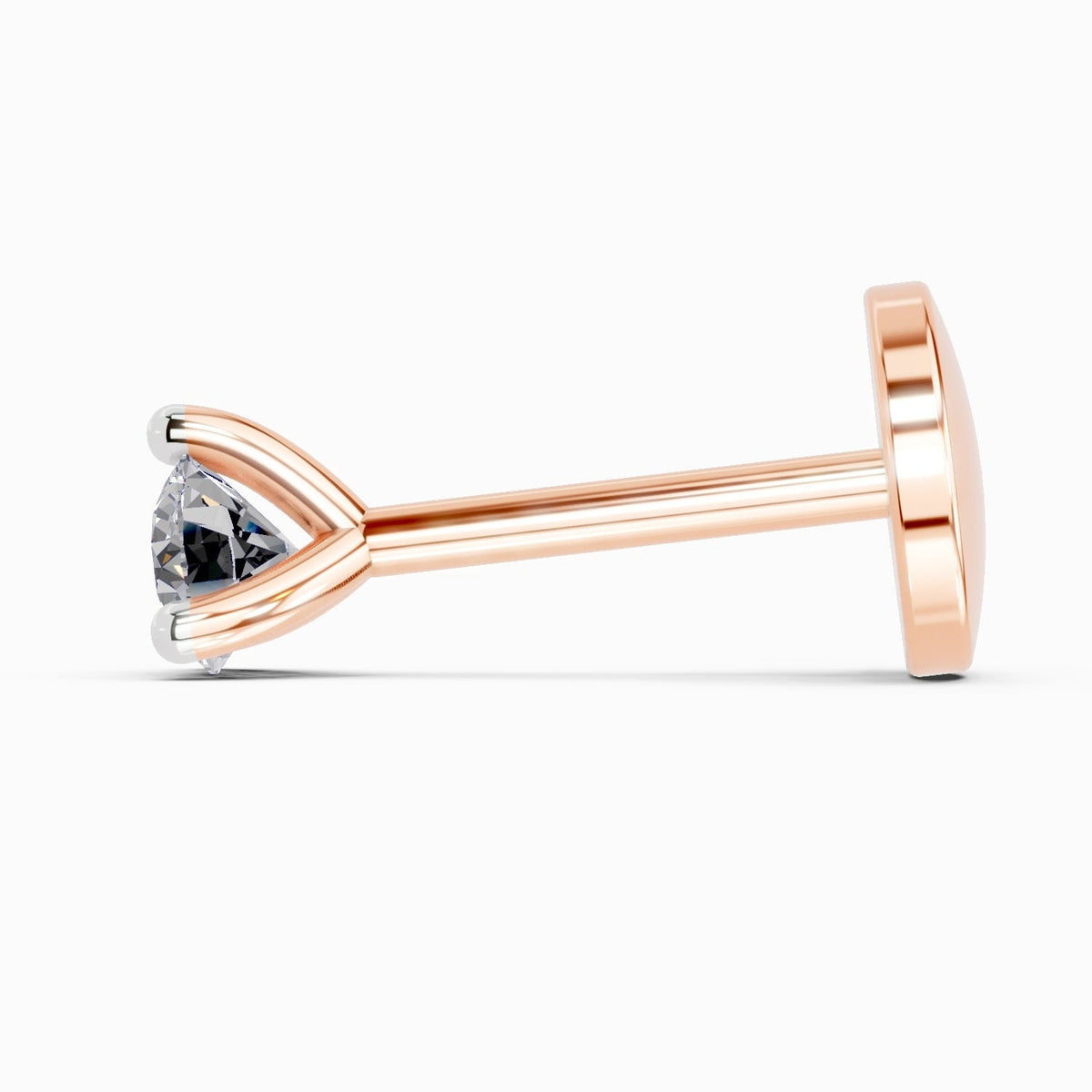 Regal Solitaire Diamond Nose Pin