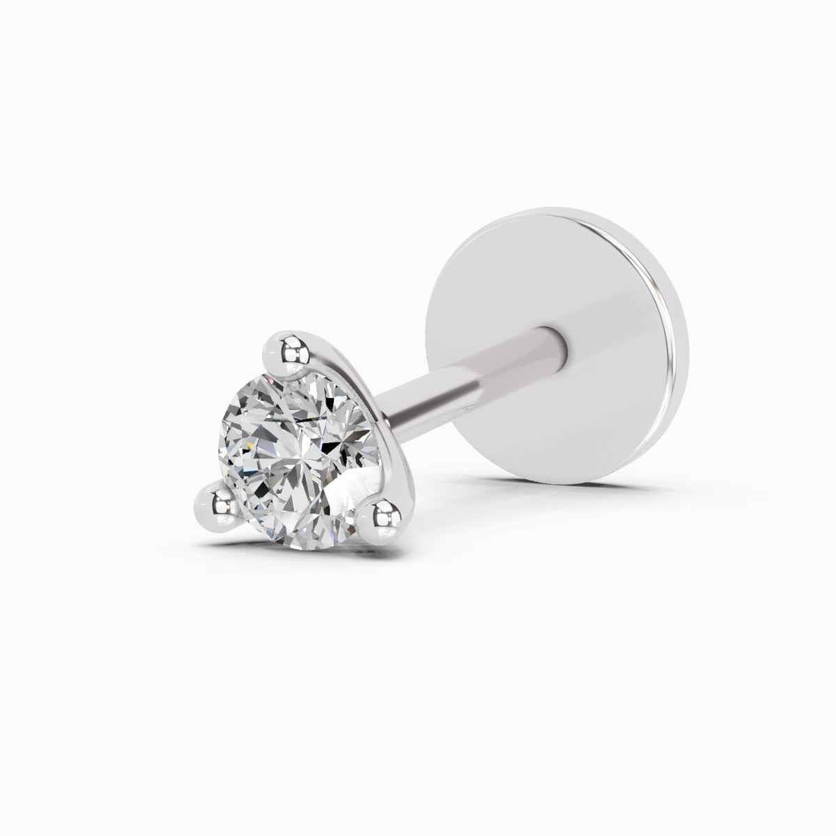 Regal Solitaire Diamond Nose Pin
